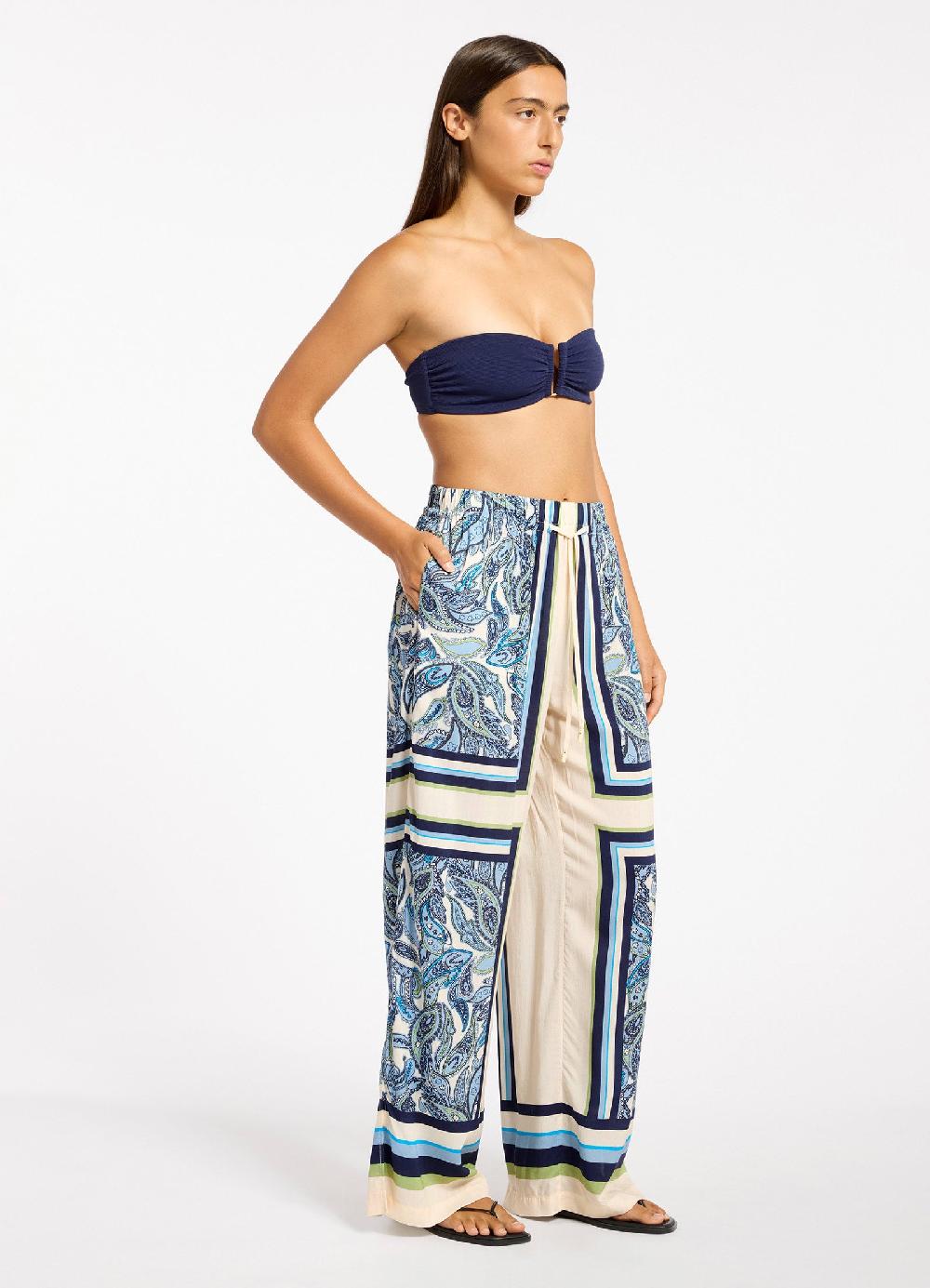 Jets Australia Oasis Paisley Relaxed Pant