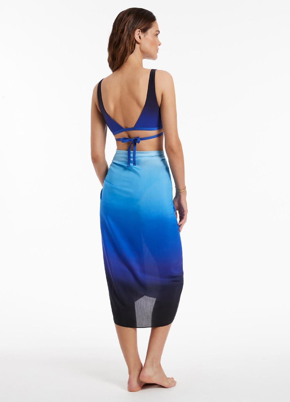 Jets Australia Oia Sunset Sarong - Ocean