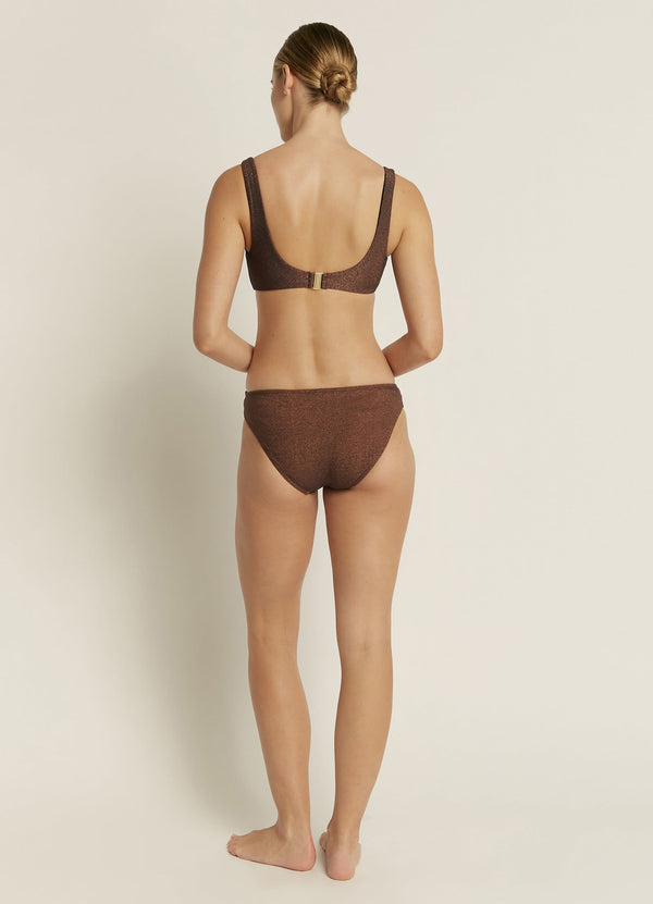 Jets Australia Paloma Mid Pant - Black/Copper