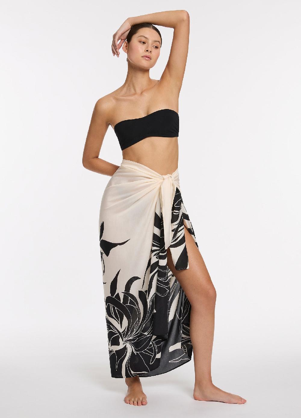 jets australia Queen Of The Night Pareo - Cream