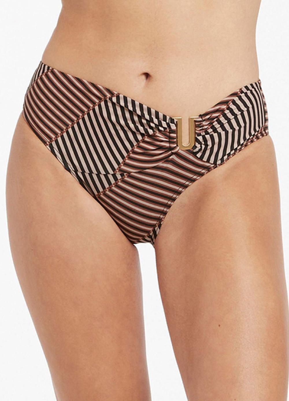 Jets Australia Raya U Trim Mid Pant - Tobacco