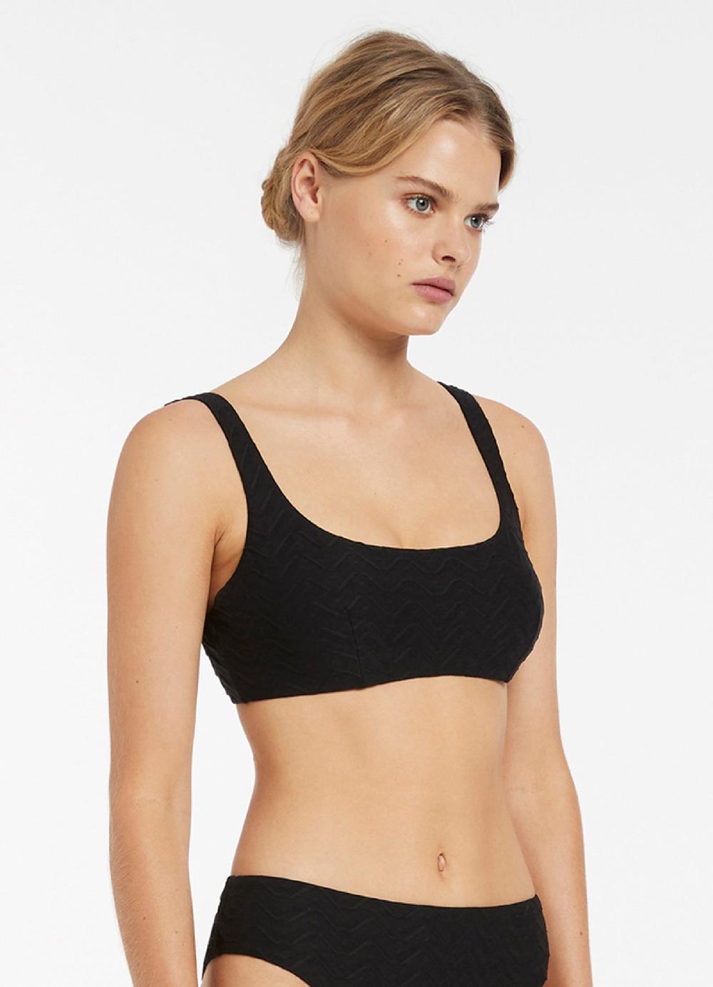 Jets Australia Rio C_D U/Wire Top - Black
