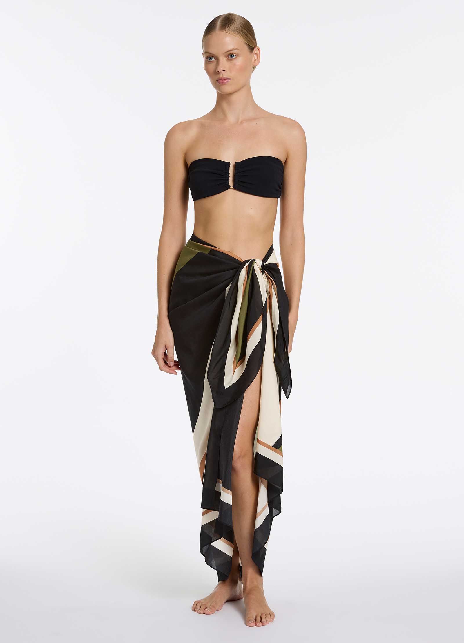 jets australia Sorella Long Sarong - Multi