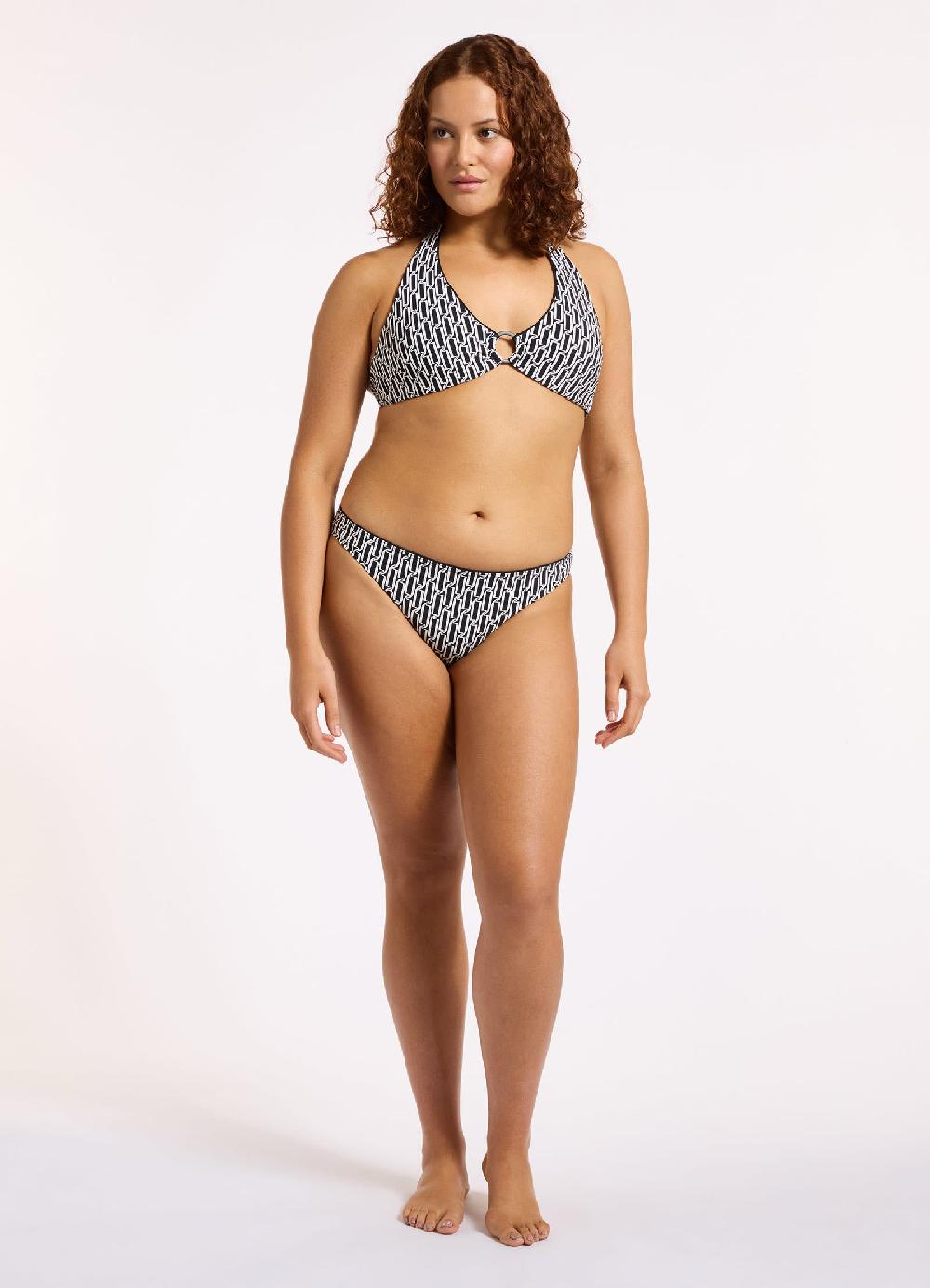 Jets Australia Spring Geo Hipster Bikini Bottom