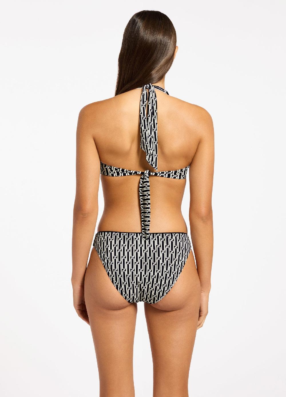 Jets Australia Spring Geo Triangle Bikini Top