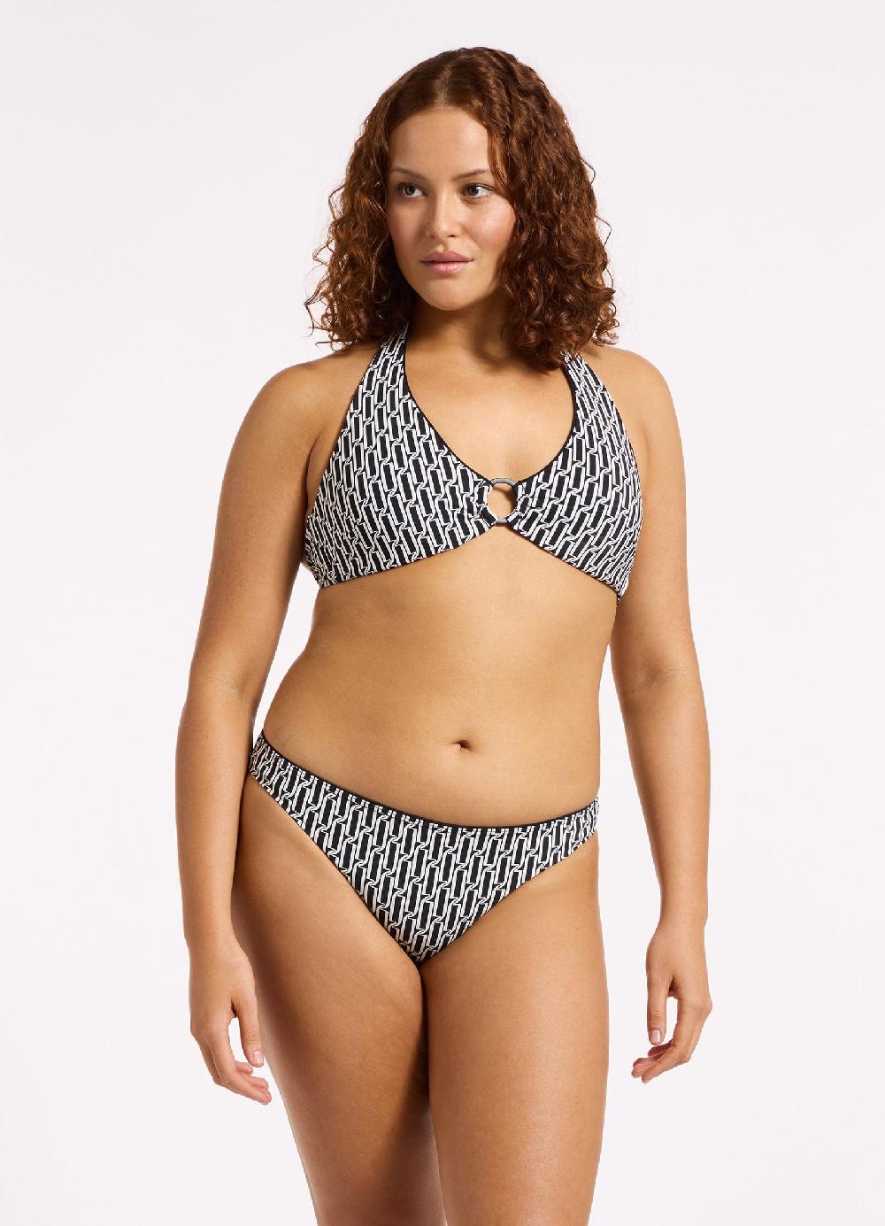 Jets Australia Spring Geo Triangle Bikini Top