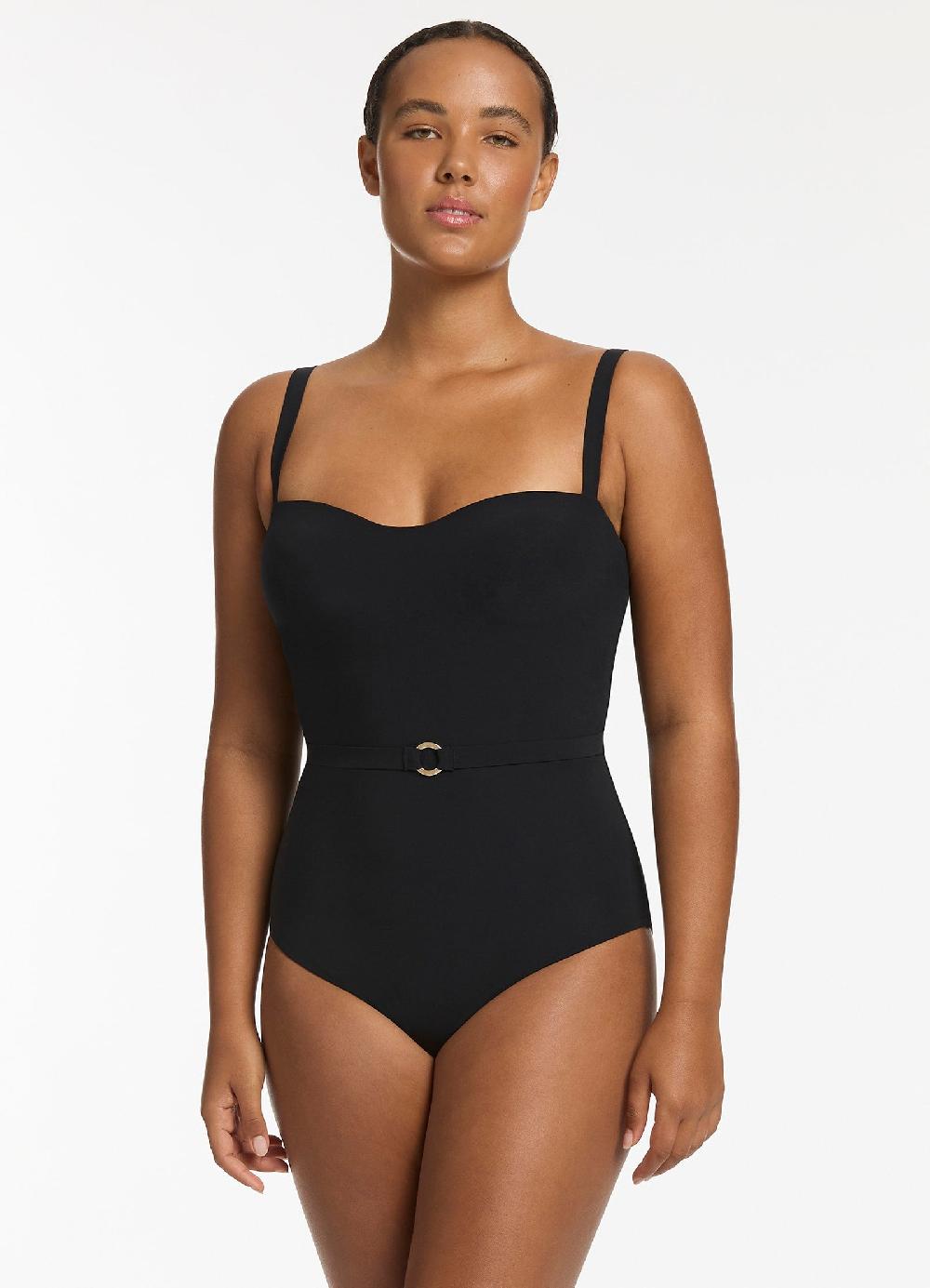 jets australia Jetset Infinity Tank One Piece - Black