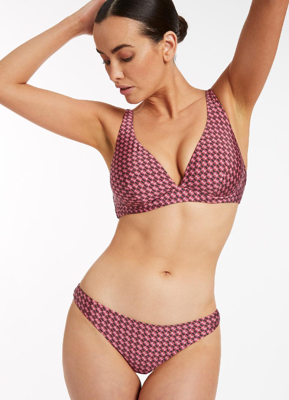 Jets Australia Lalita D/DD Underwire Tri Top - Orchid