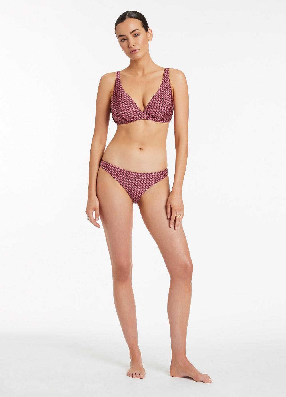 Jets Australia Lalita D/DD Underwire Tri Top - Orchid