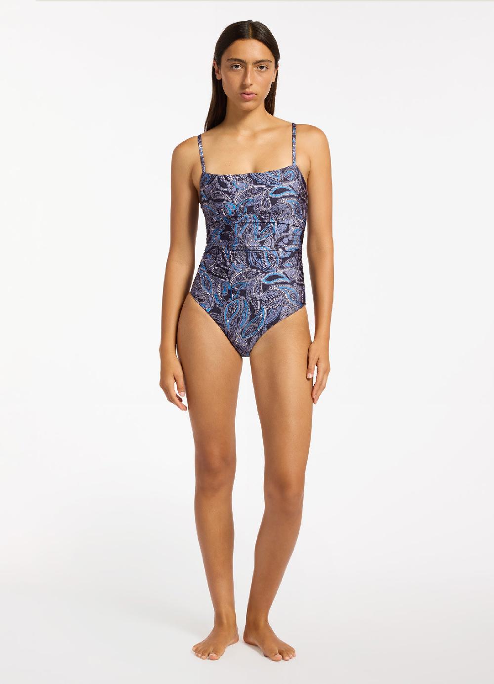 jets australia Oasis Paisley Minimal Tank One Piece