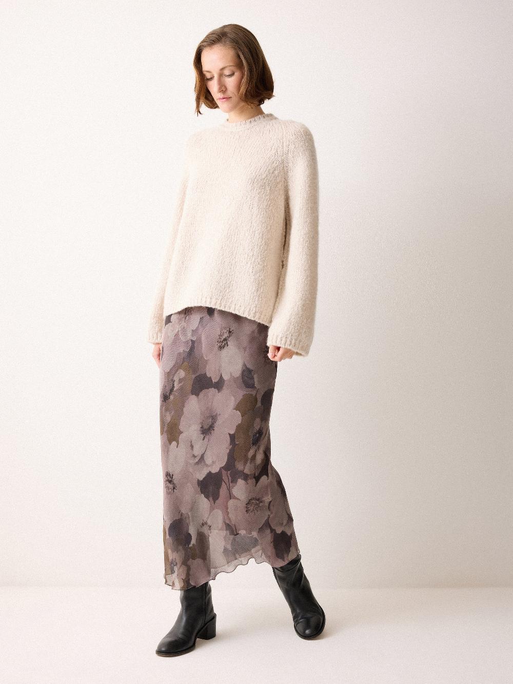 jigsaw Antique Floral Midi Skirt Multi