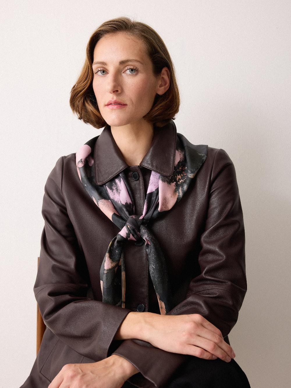 jigsaw Antique Floral Silk Scarf Multi