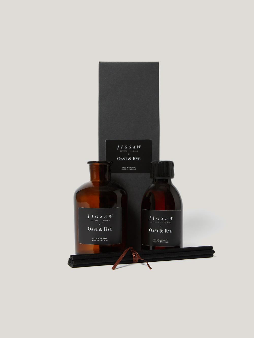 jigsaw Bay & Rosemary Reed Diffuser Amber