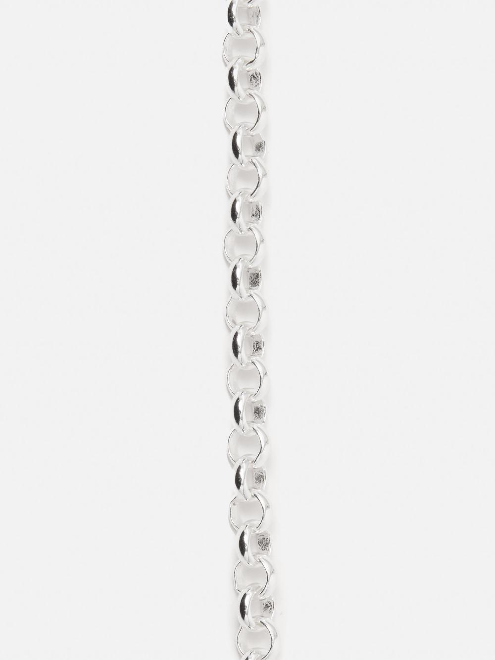 Jigsaw Belcher Chain Bracelet SILVER