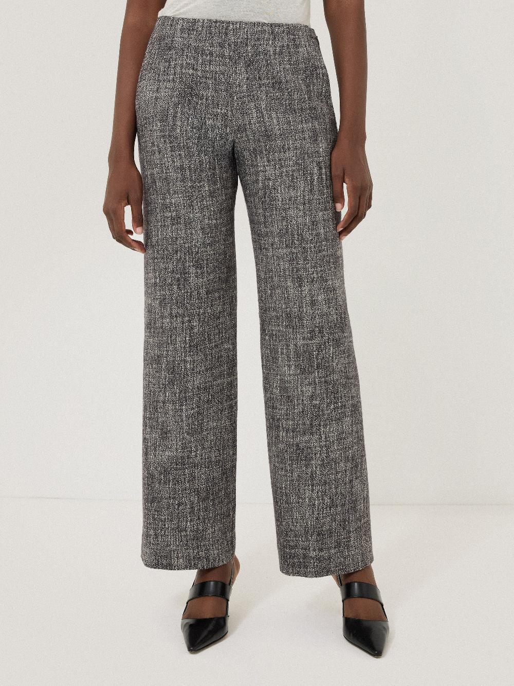 jigsaw Blake Boucle Trouser Grey