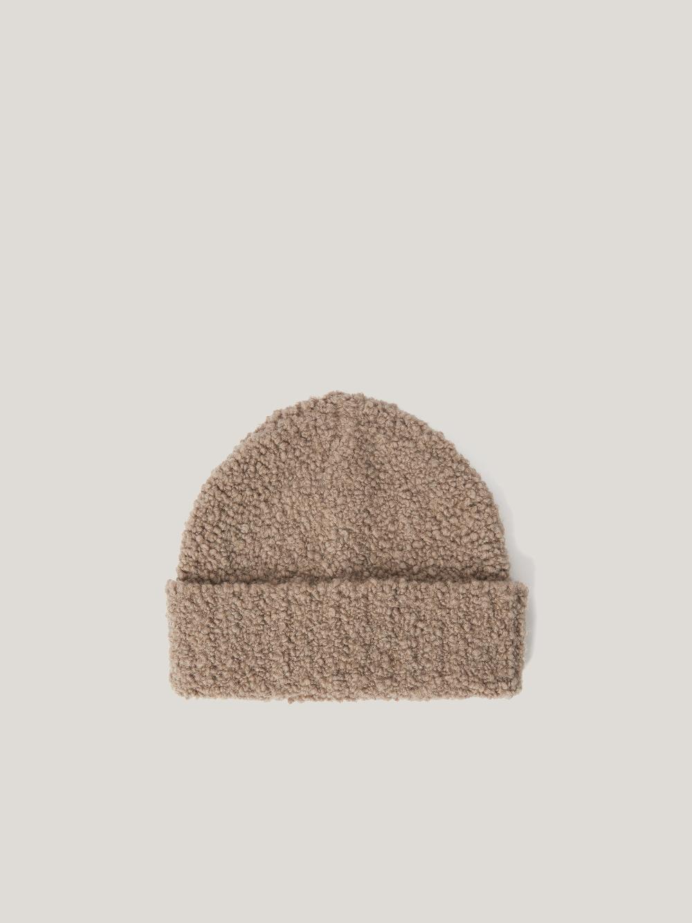 Jigsaw Boucle Beanie Taupe