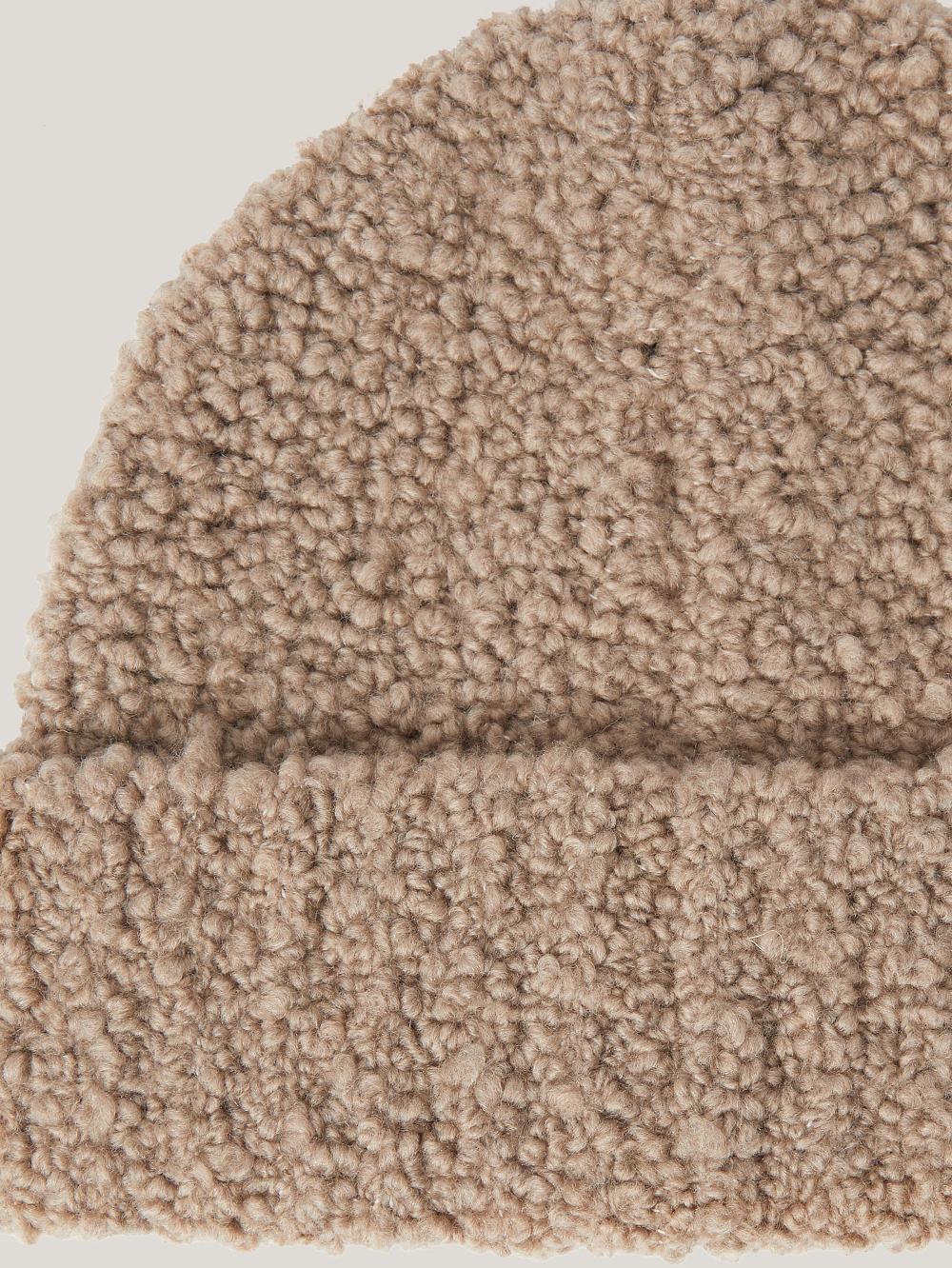 Jigsaw Boucle Beanie Taupe