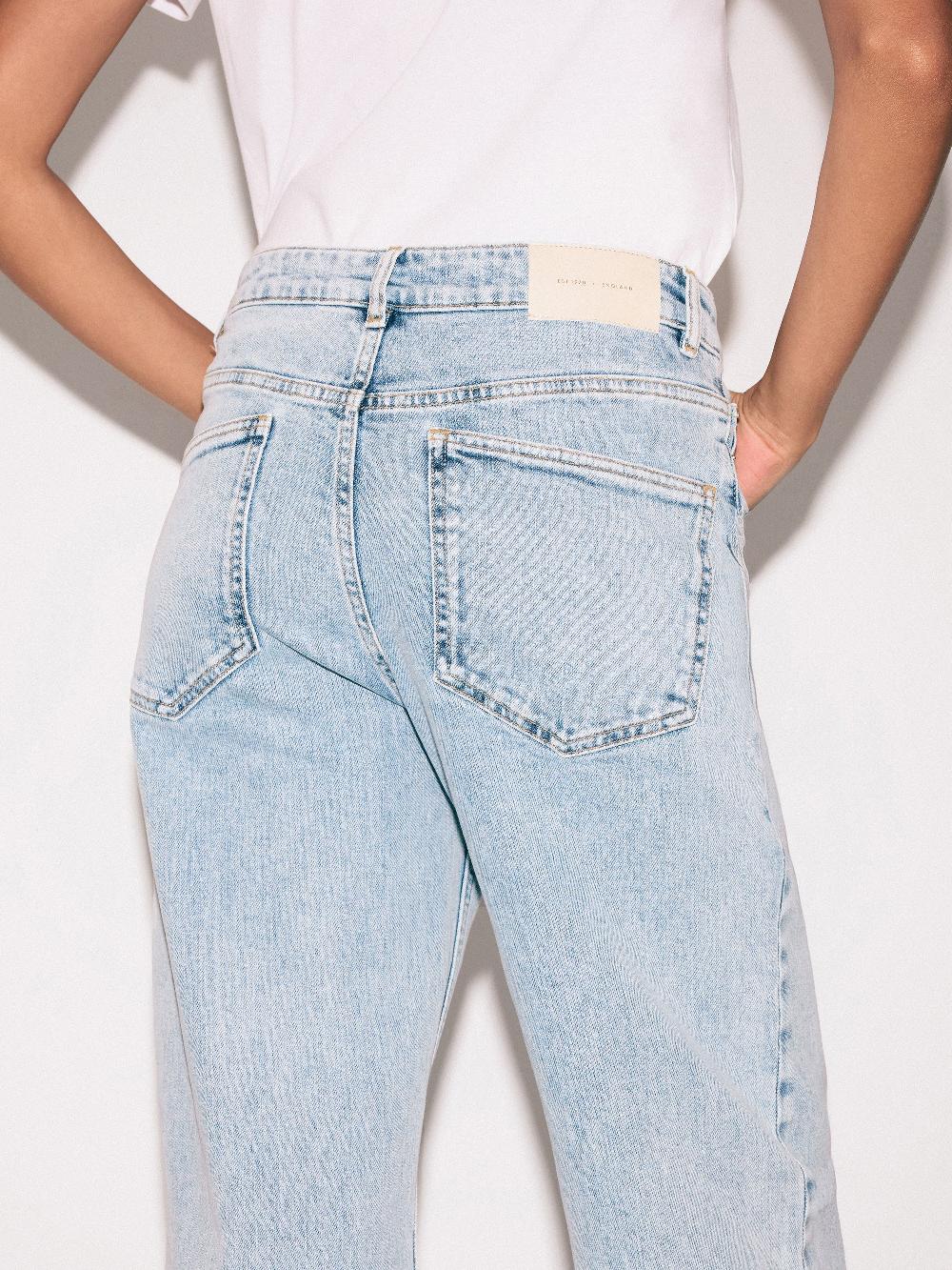 Jigsaw Carter Straight Leg Jean Light Blue Wash