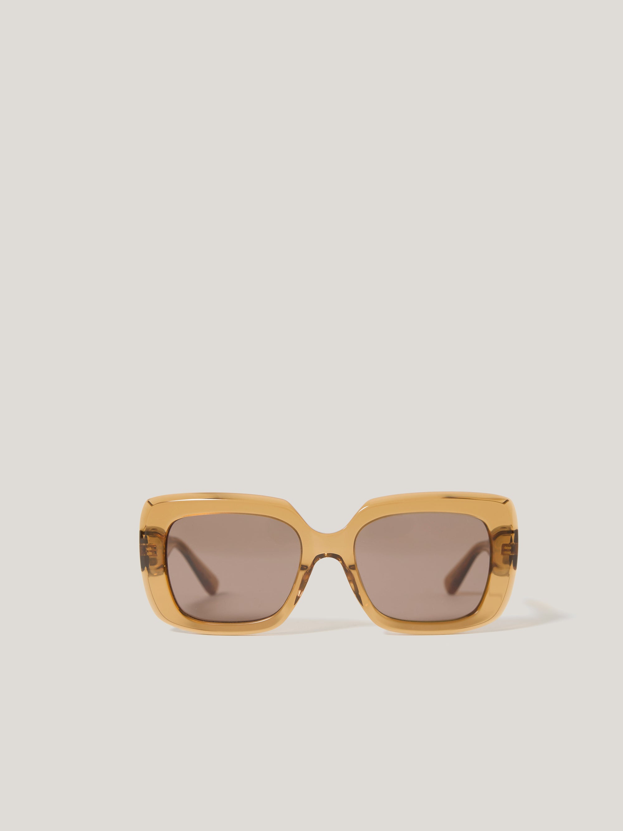 jigsaw Claremont Square Sunglasses Amber