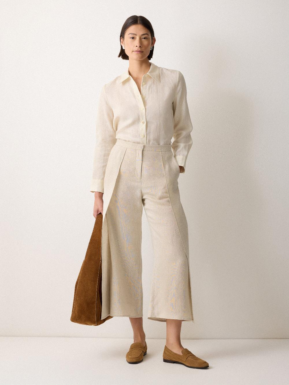 jigsaw Classic Linen Shirt White