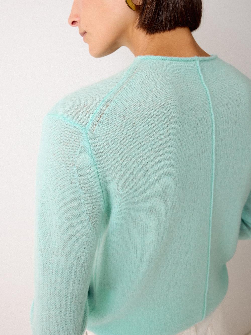 Jigsaw Cloud Cashmere Eldon Jumper Aqua