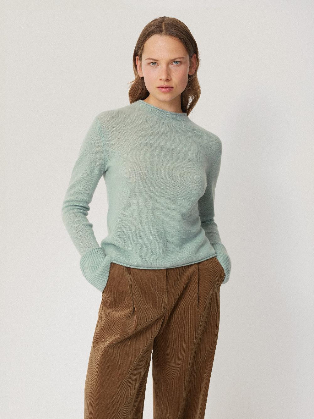 Jigsaw Cloud Cashmere Eldon Jumper Blue Haze