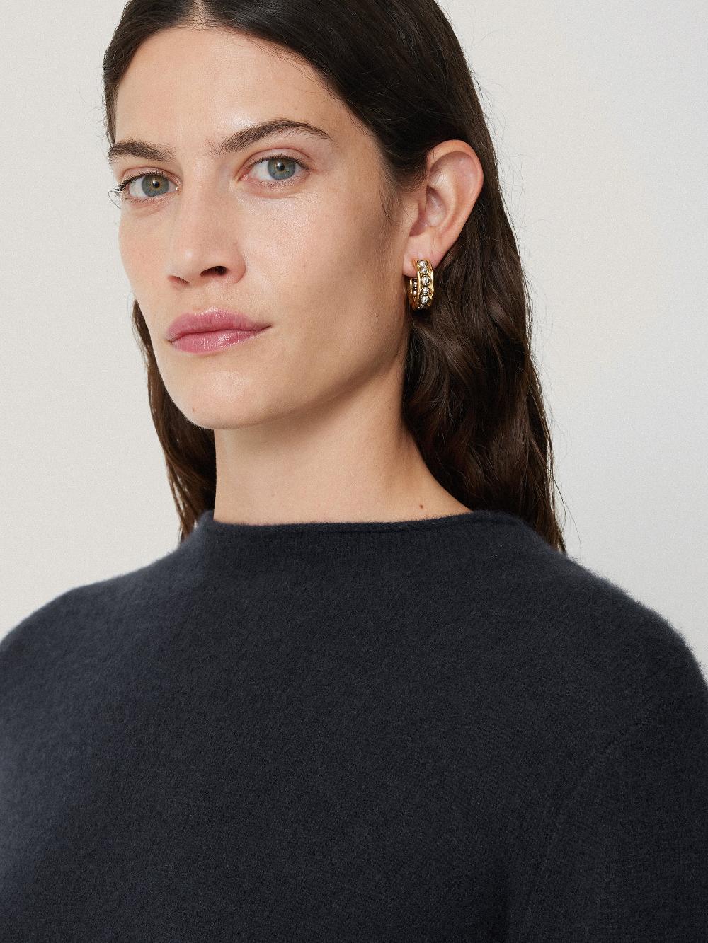 Jigsaw Cloud Cashmere Eldon Jumper Navy