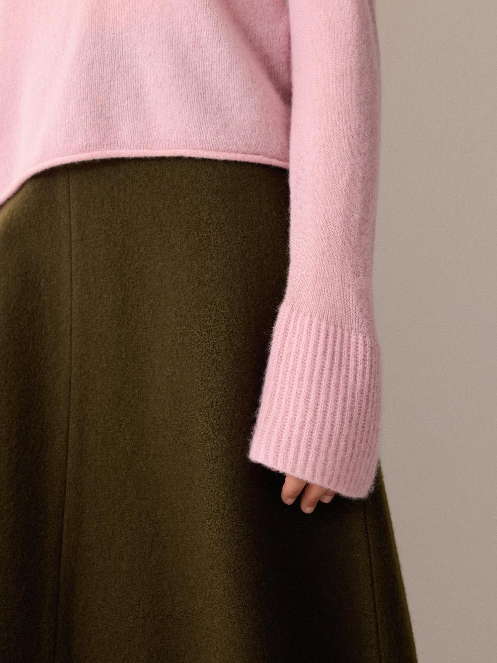 Jigsaw Cloud Cashmere Eldon Jumper Pink