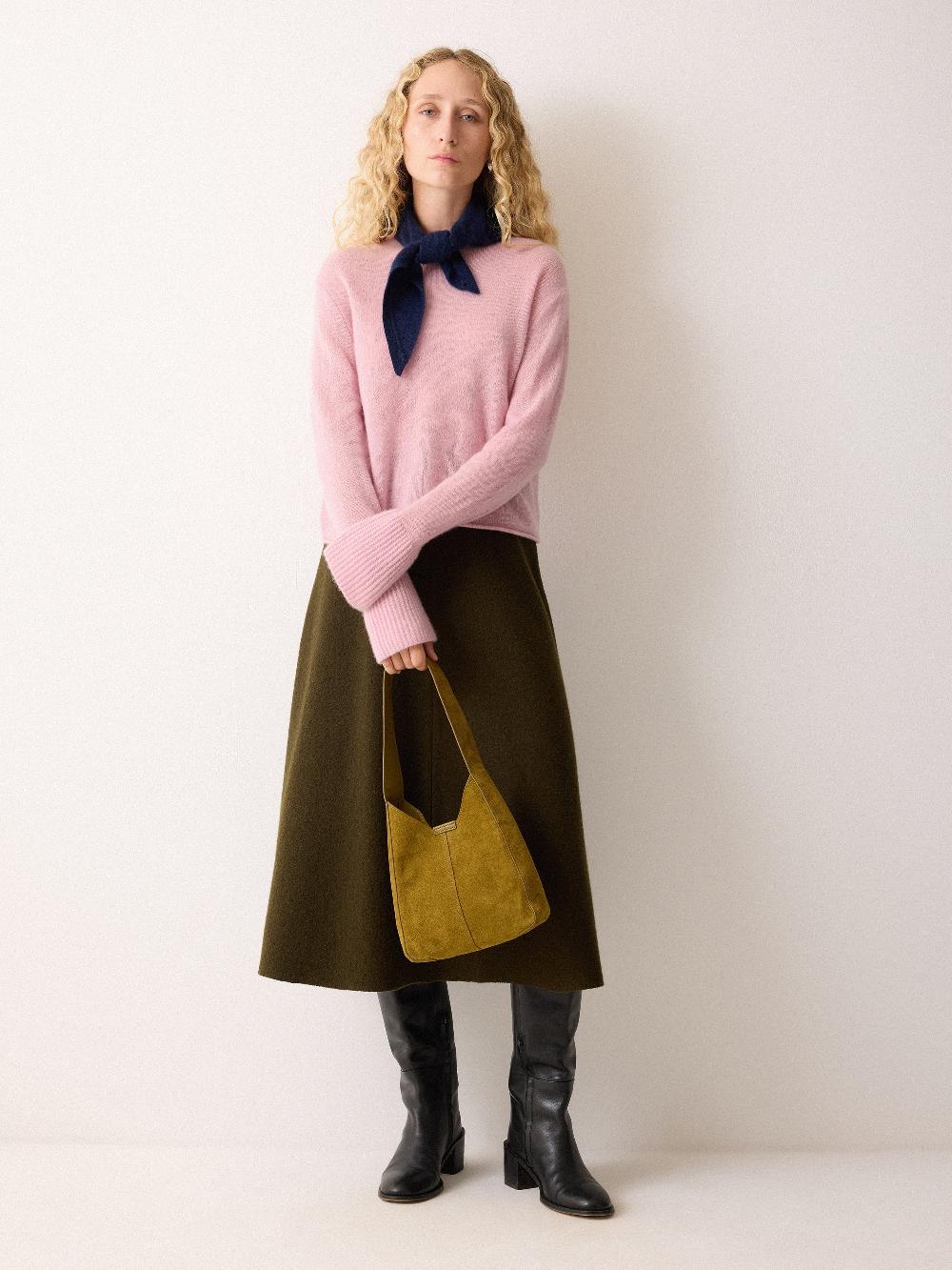 jigsaw Cloud Cashmere Eldon Jumper Pink