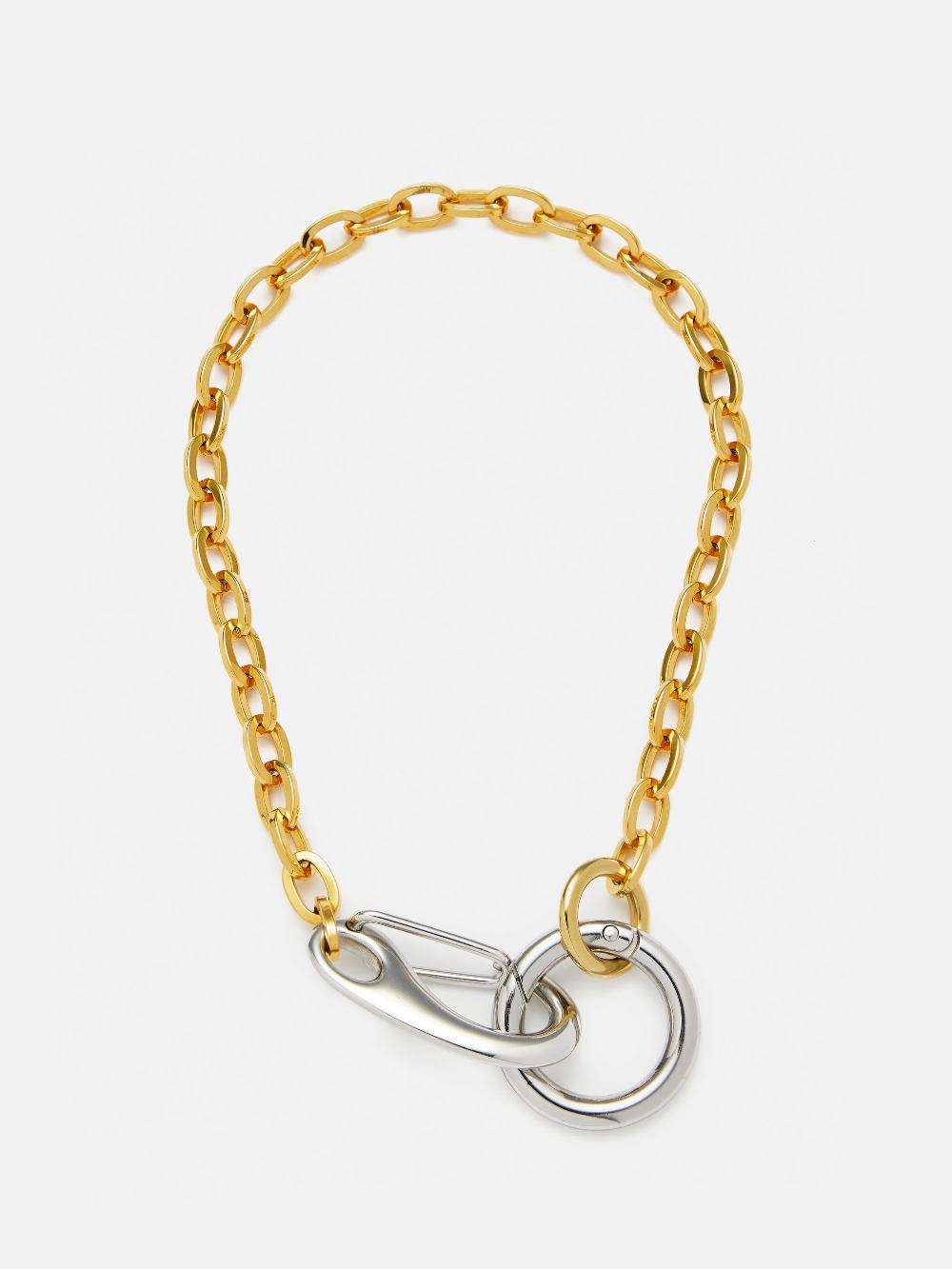 jigsaw Collagerie Two Toned Necklace Gold