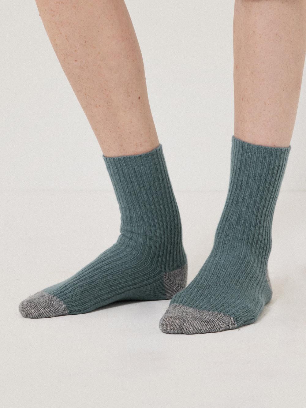 Jigsaw Compact Wool Sock BLUE