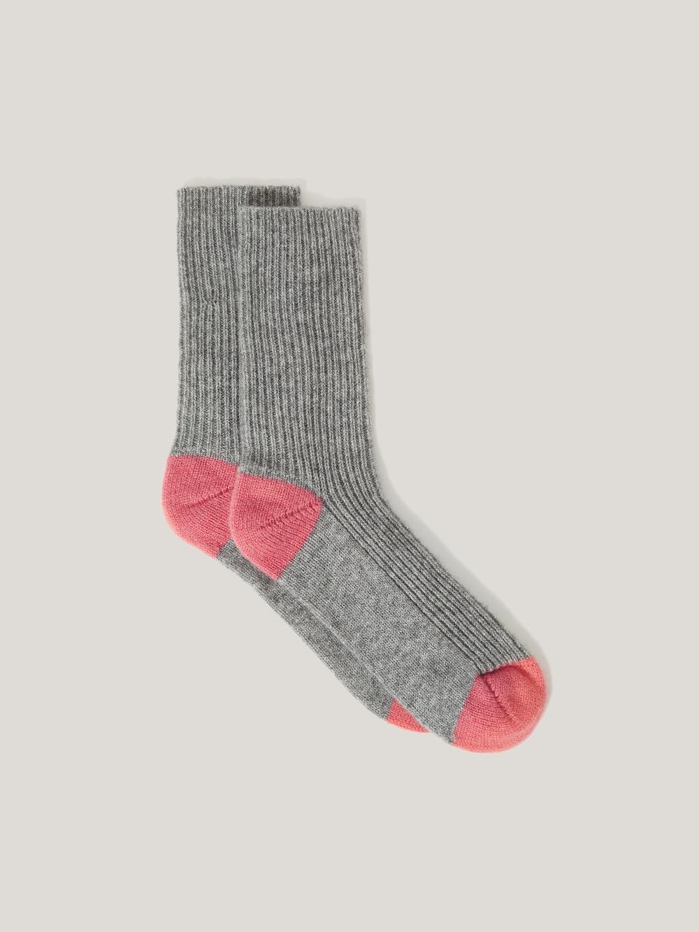 jigsaw Compact Wool Sock GREY