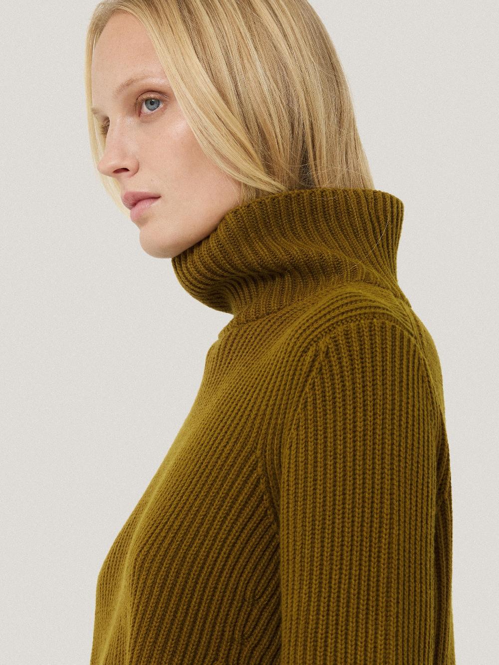 Jigsaw Cotton Blend Faroe Fishermans Khaki