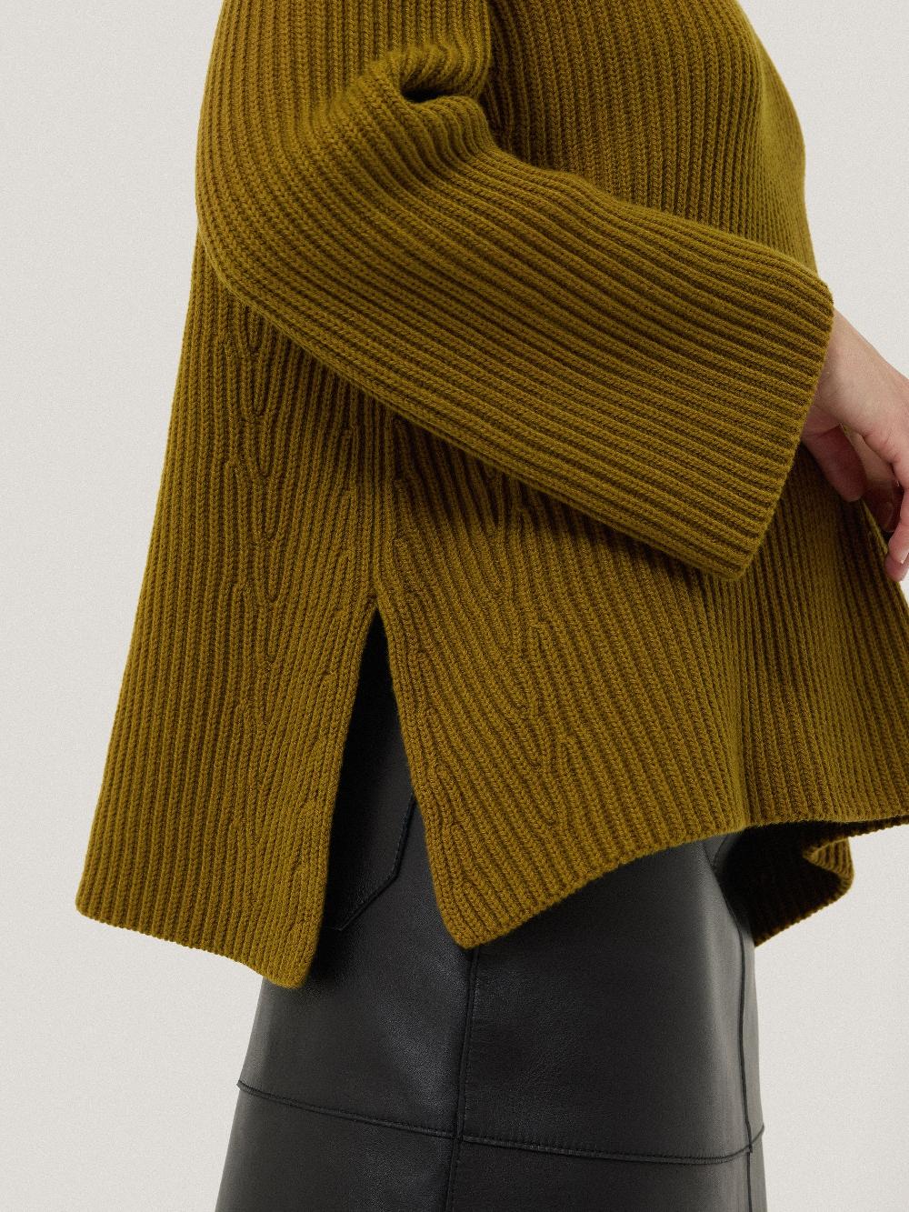 Jigsaw Cotton Blend Faroe Fishermans Khaki