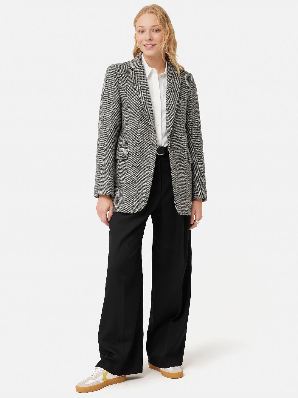 Jigsaw Cotton Fitted Shirt White