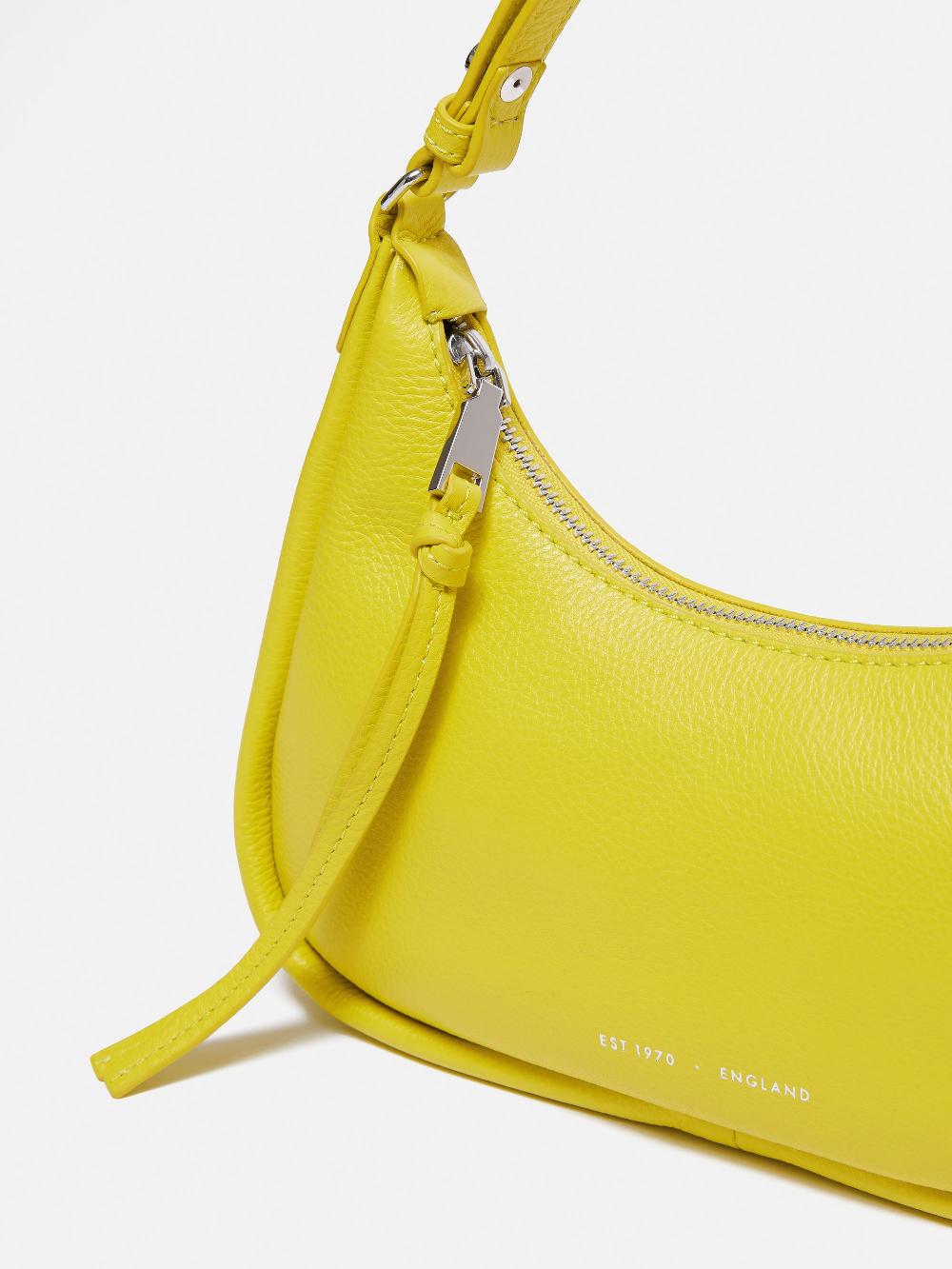 Jigsaw Crescent Bag Small Yellow
