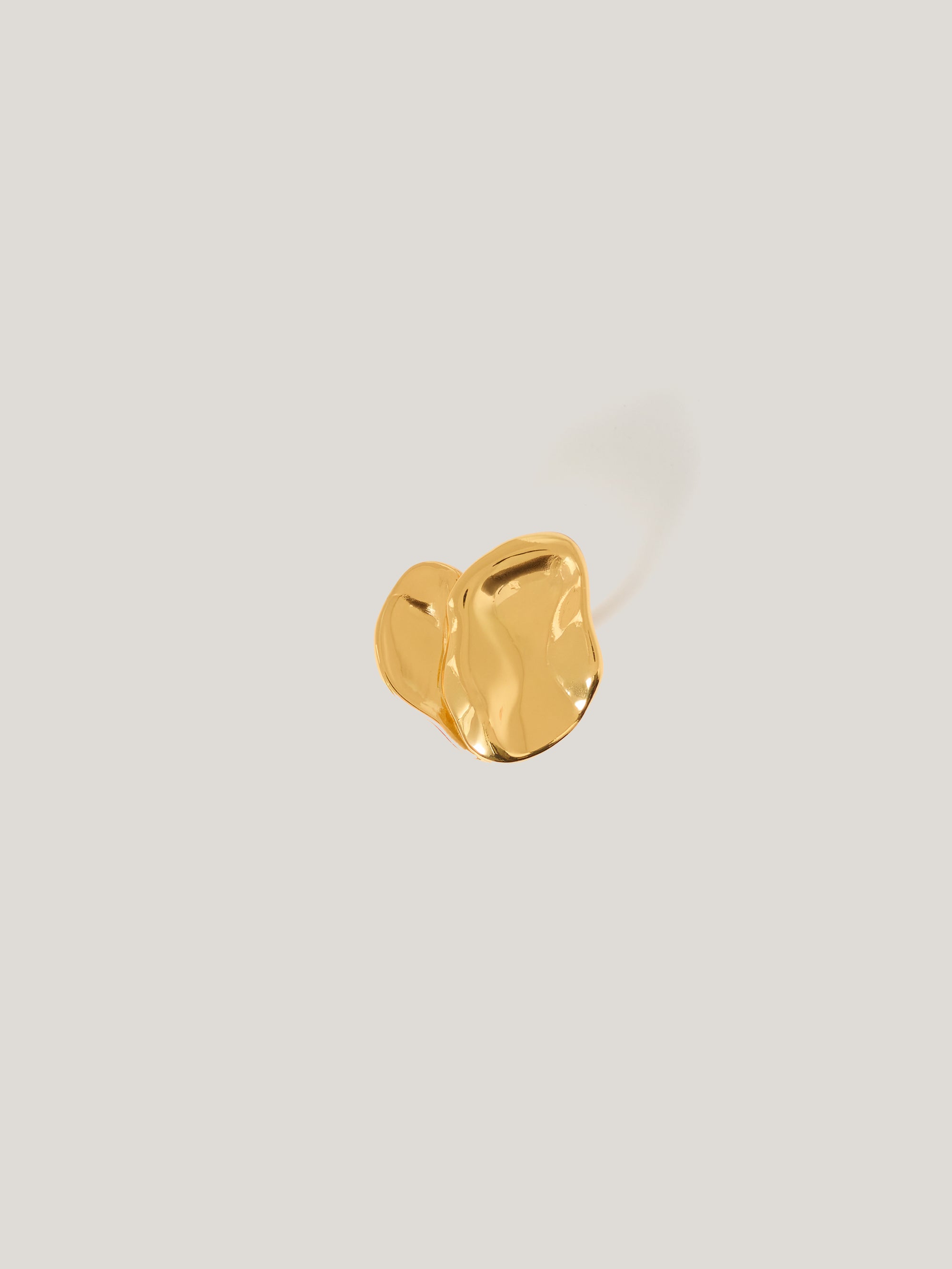 jigsaw Deconstructed Petals Ring Gold
