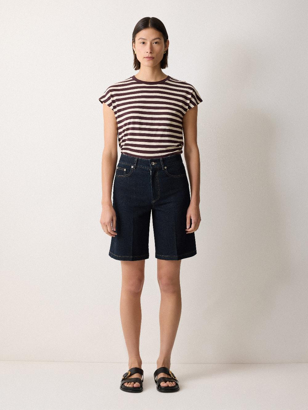 Jigsaw Denim Bermuda Short Indigo