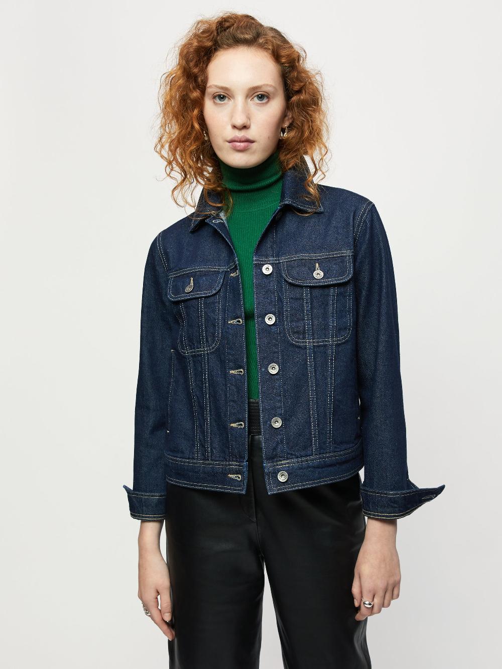 jigsaw Denim Trucker Jacket Indigo