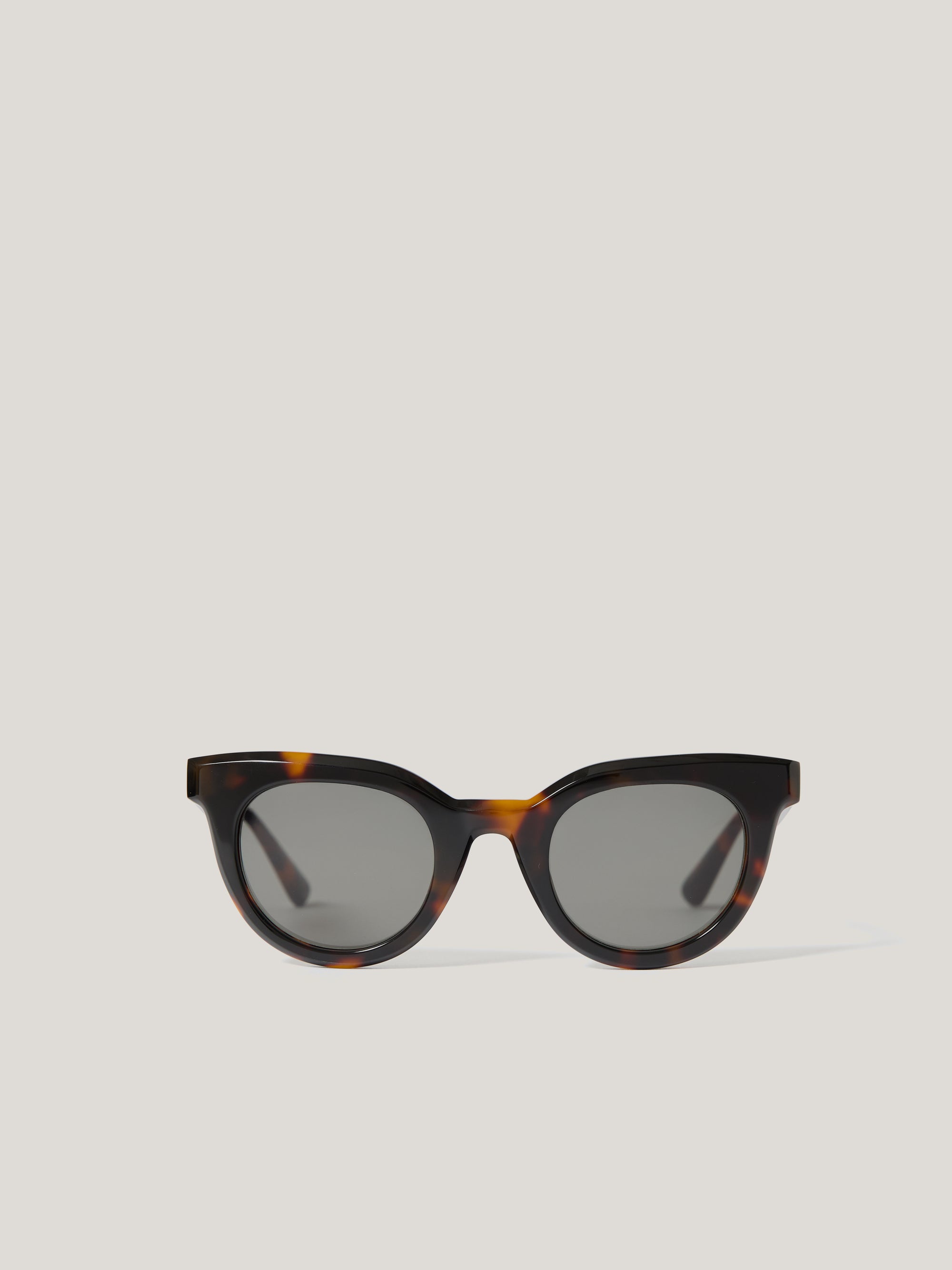jigsaw Ferndale Round Sunglasses Tortoiseshell