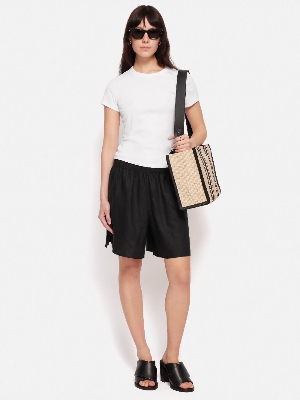 Jigsaw Fine Cotton Baby Tee White