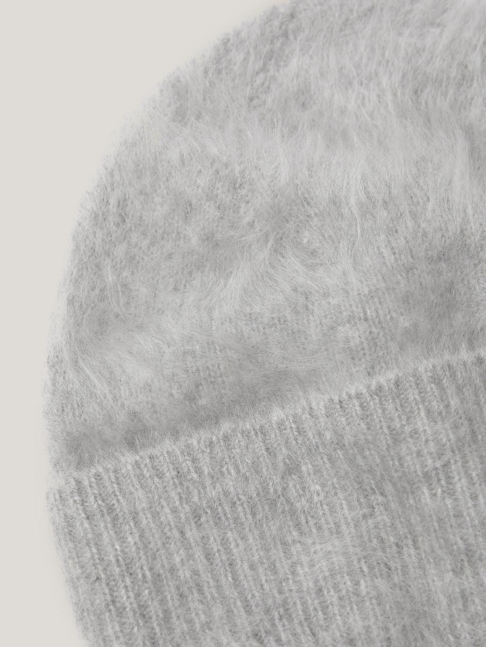 Jigsaw Halo Cashmere Beanie Grey
