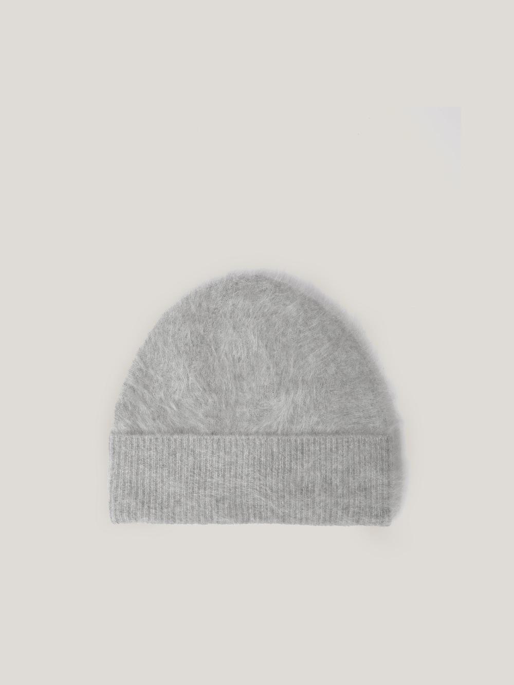 jigsaw Halo Cashmere Beanie Grey