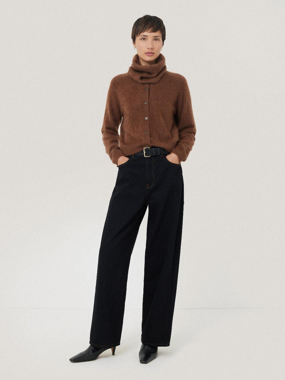 Jigsaw Halo Cashmere Snood Ginger