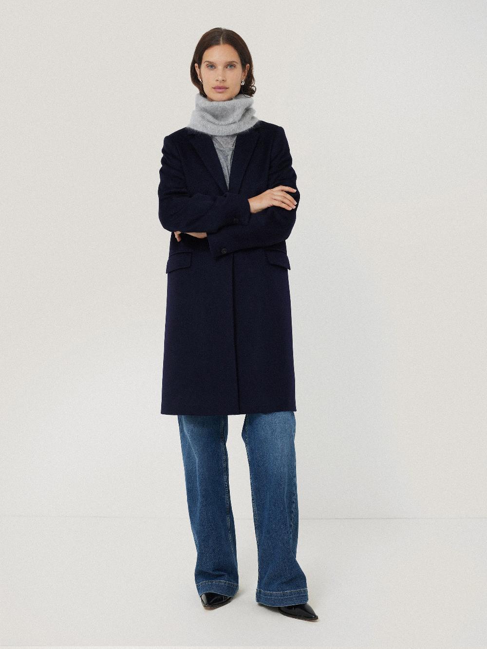 Jigsaw Halo Cashmere Snood Grey