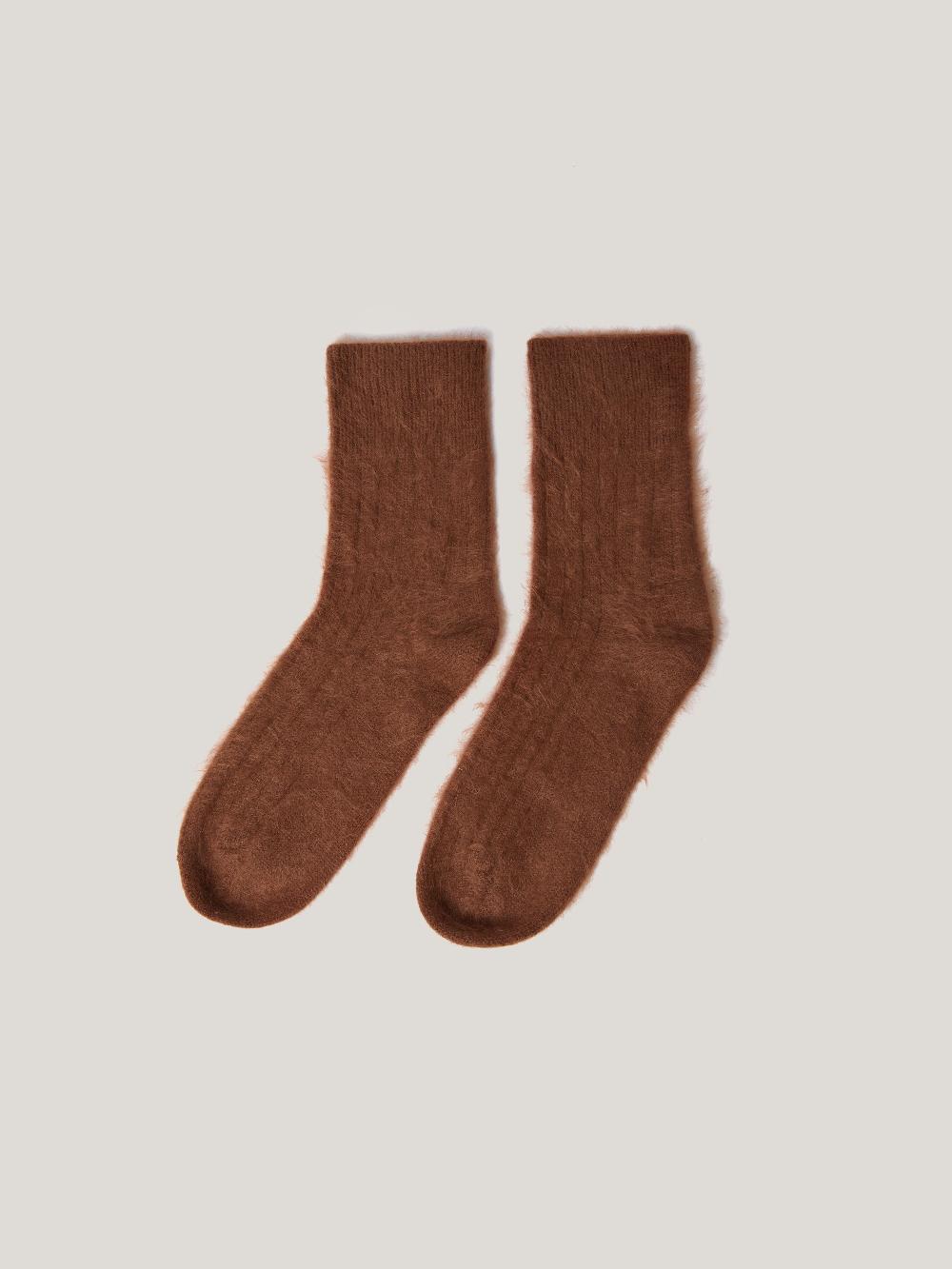 jigsaw Halo Cashmere Sock Ginger