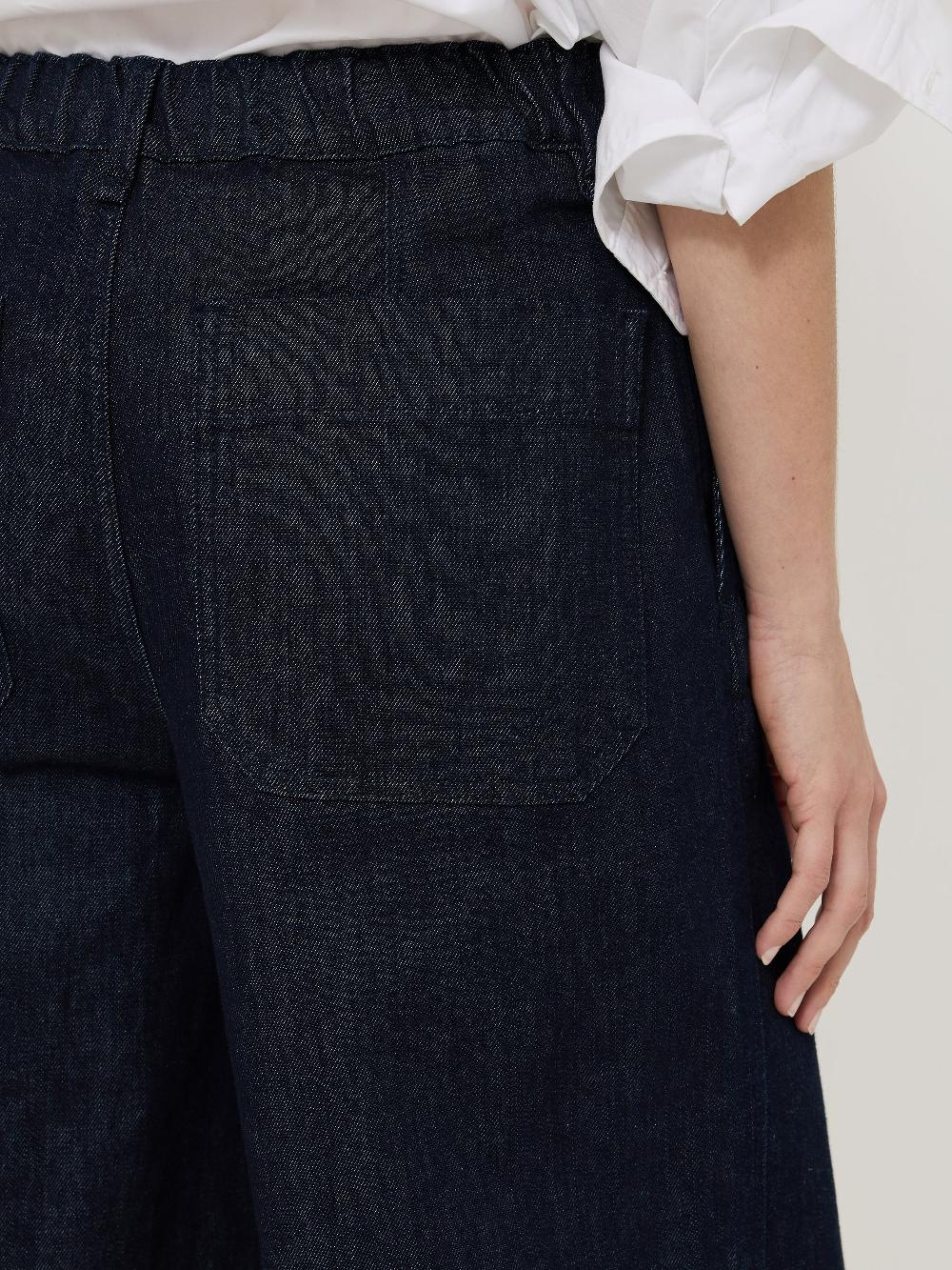 Jigsaw Hampstead Wide Leg Jean Indigo