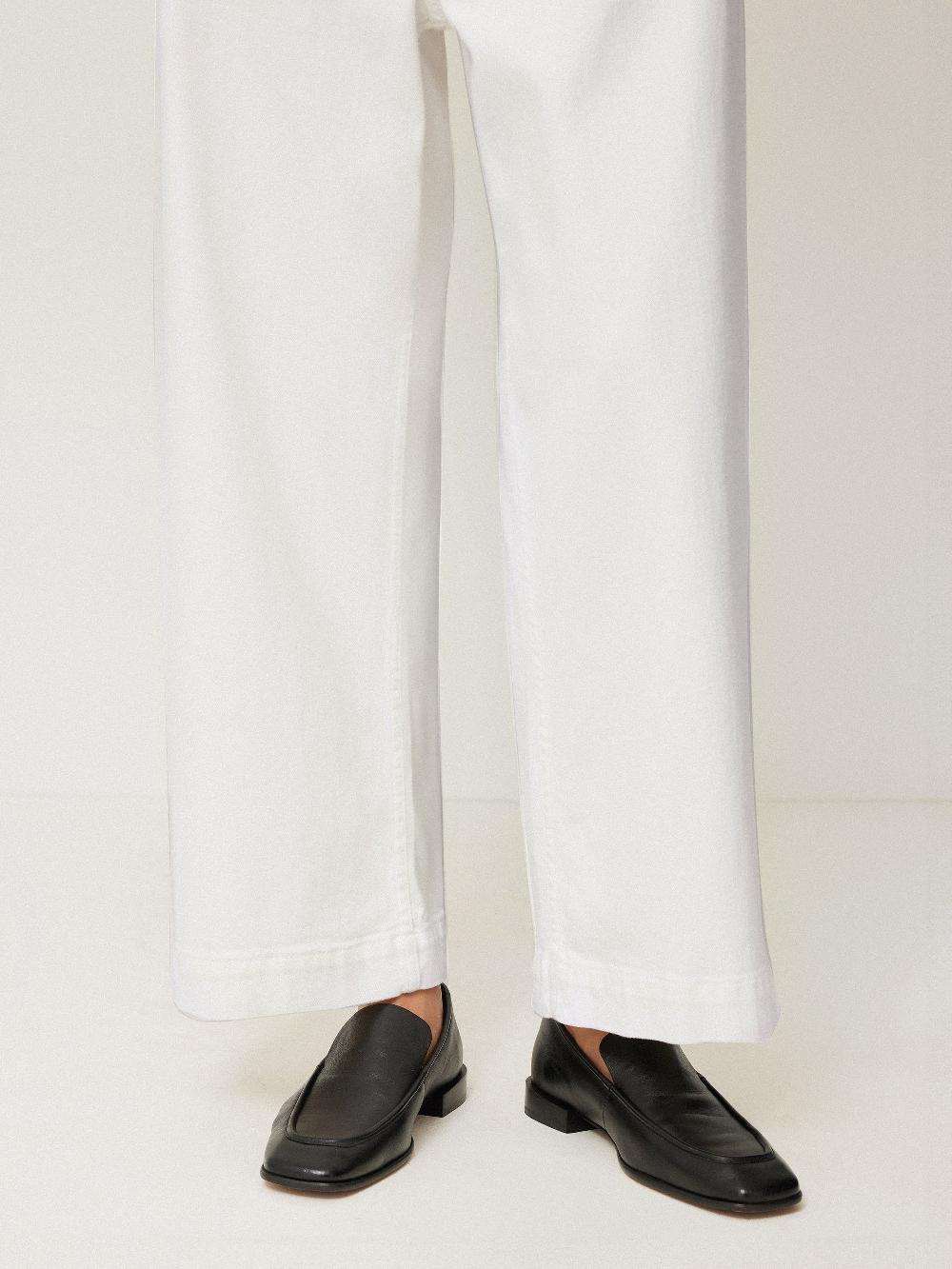 Jigsaw Hampstead Wide Leg Jean White