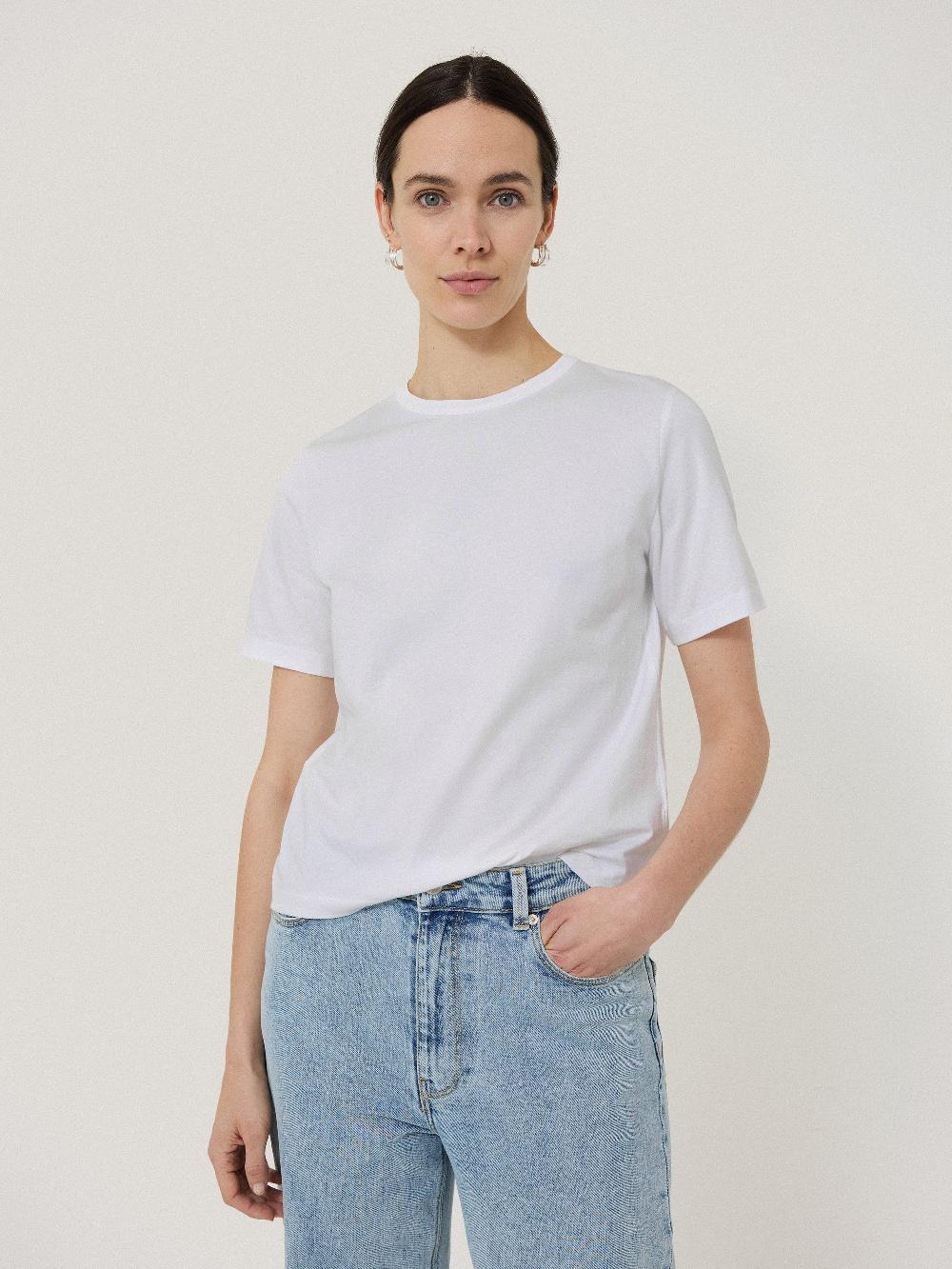 Jigsaw Heavy Cotton T-shirt White