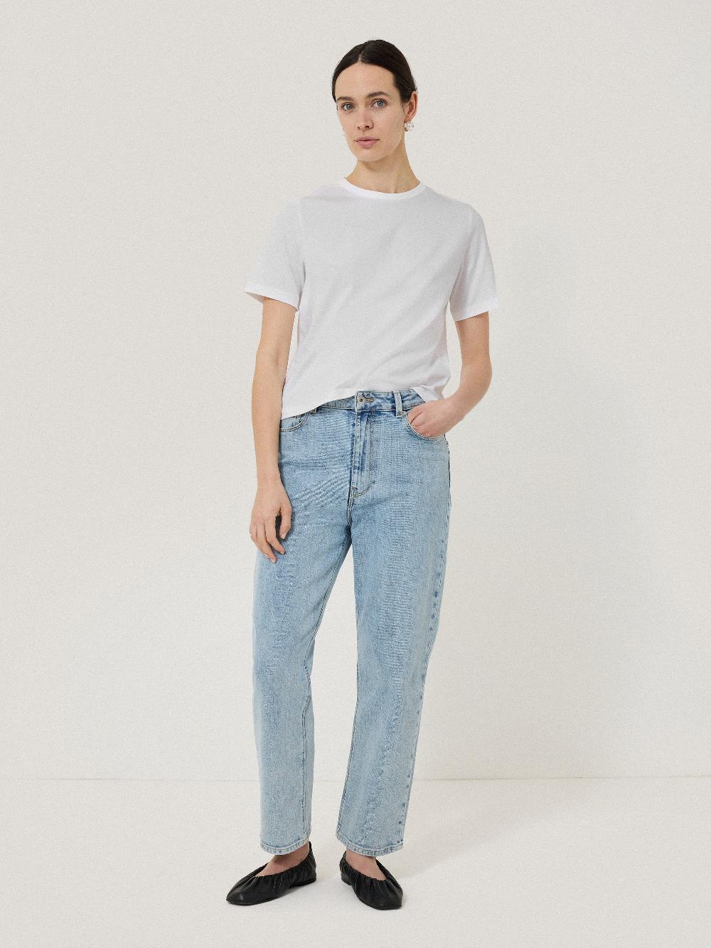 Jigsaw Heavy Cotton T-shirt White